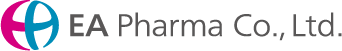 EA Pharma Co., Ltd. logo linking to the homepage, displayed at the top left corner of all website pages